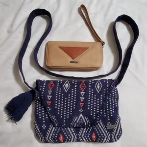 Roxy crossbody and wallet set